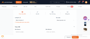 Lấy link sản phẩm