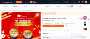 Tạo link chiến dịch Accesstrade